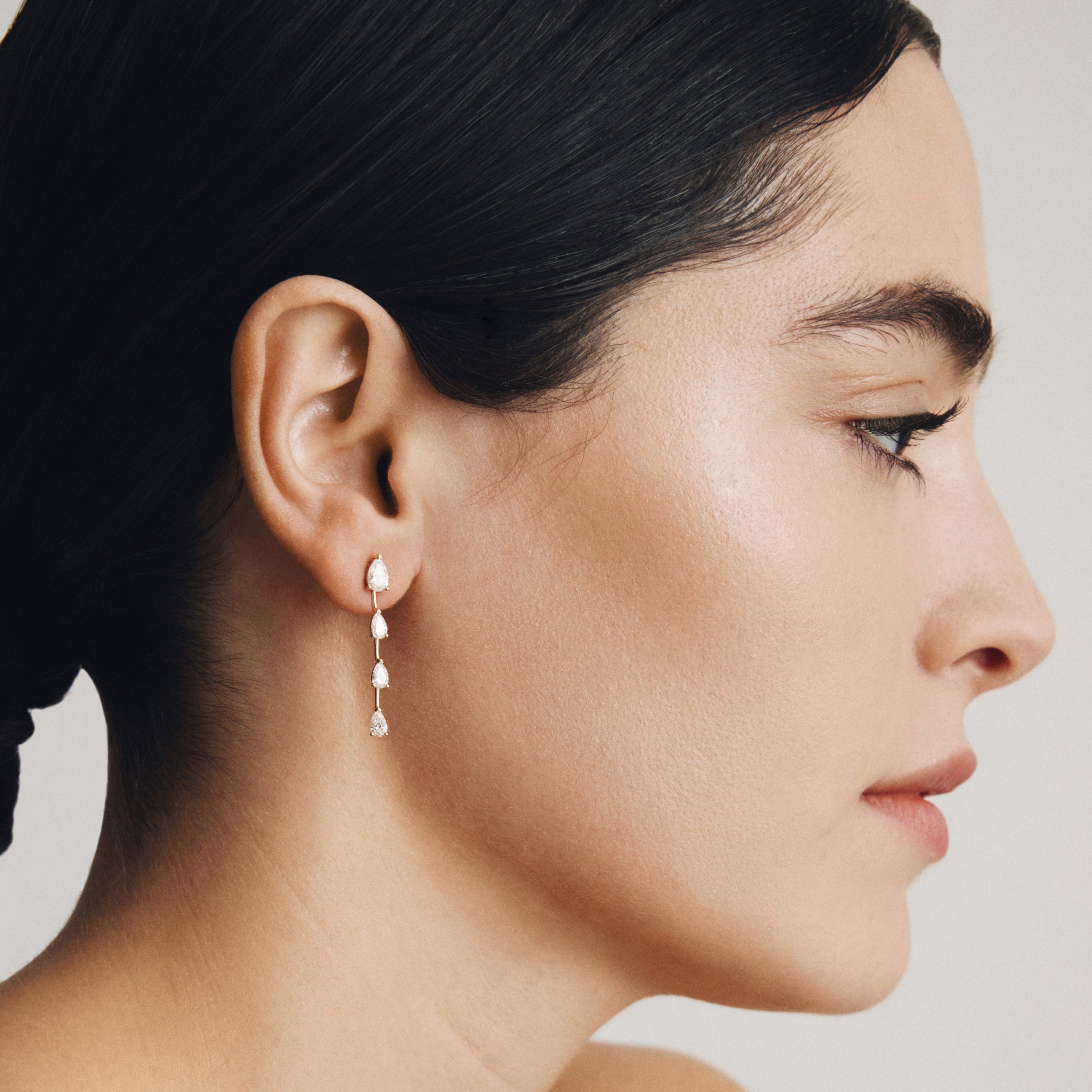 PEAR CANDY EARRINGS / YELLOW