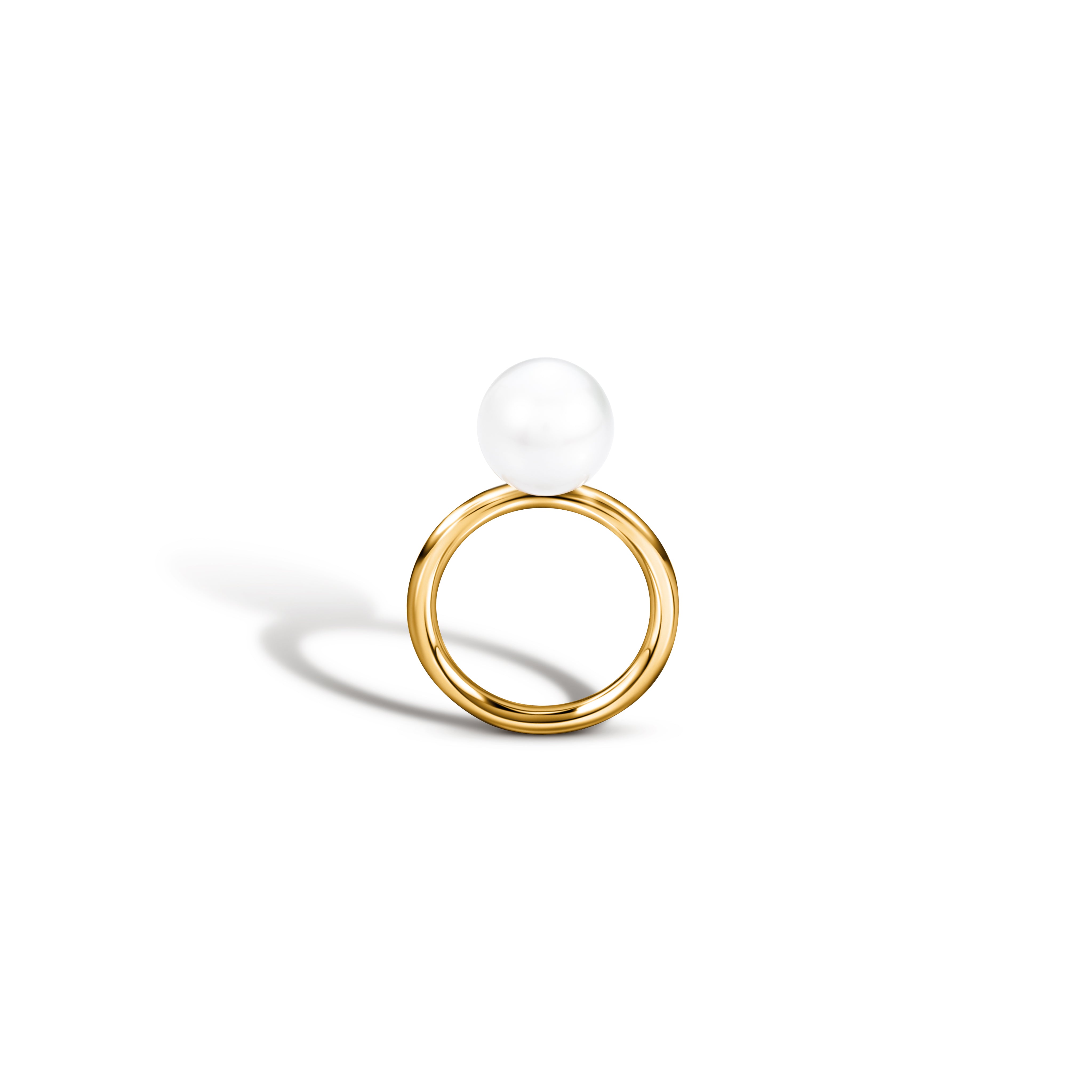 LA PEARL PETITE RING / YELLOW